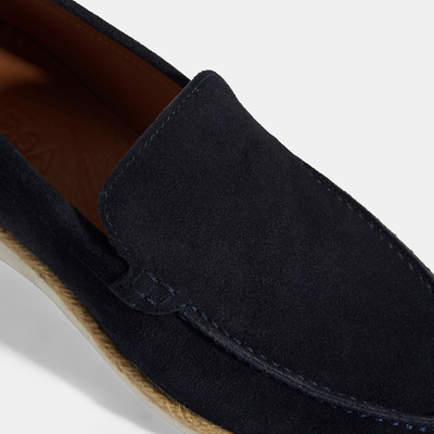 Saromi Lacivert Erkek Süet Günlük Ayakkabı