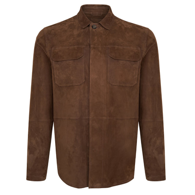 Saverio Erkek Süet Deri Gömlek