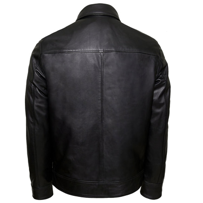 Sergio Erkek Çift Taraflı Deri Mont