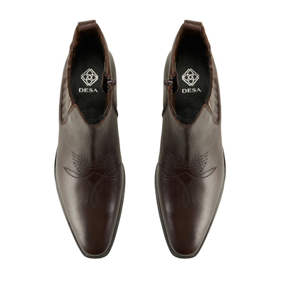 Setra Koyu Kahve Kadın Deri Bot