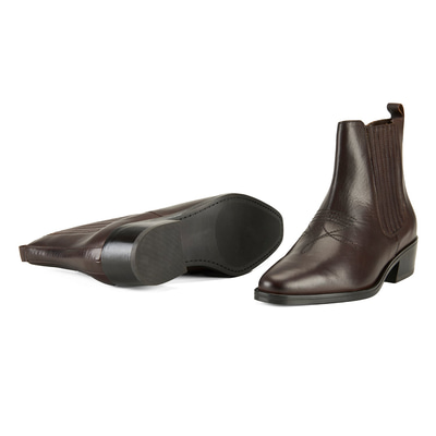 Setra Koyu Kahve Kadın Deri Bot