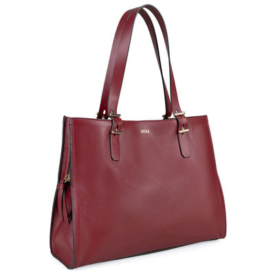 Seven Big Bordo Kadın Deri Omuz Çantası