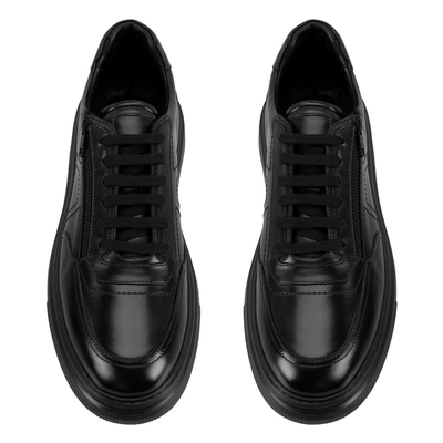 Sharonia Siyah Erkek Günlük Deri Ayakkabı