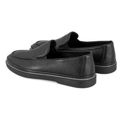 Shaun Siyah Erkek Deri Günlük Ayakkabı