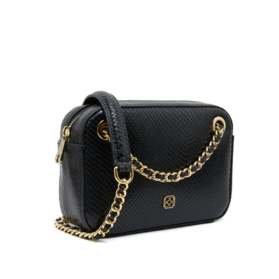 Shay Kadın Yılan Baskılı Deri Omuz Askılı Çanta