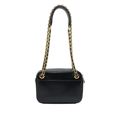 Shay Kadın Yılan Baskılı Deri Omuz Askılı Çanta