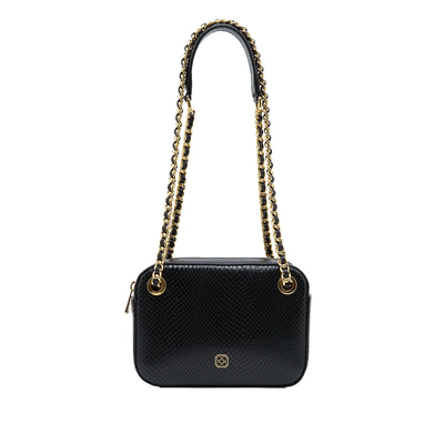 Shay Kadın Yılan Baskılı Deri Omuz Askılı Çanta