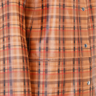 Sienna Konyak Kadın Çift Taraflı Süet Deri Pardösü