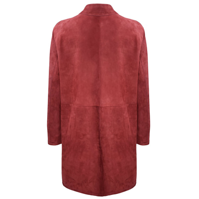 Simonetta Kadın Çift Taraflı Deri Pardösü