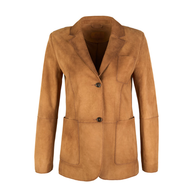 Sitara Taba Kadın Süet Blazer Ceket