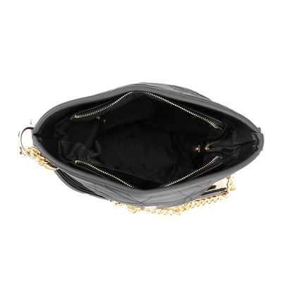 Siva Siyah Kadın Omuz Çantası