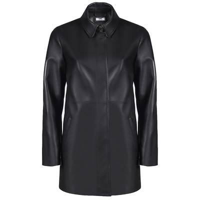 Siyah Aivy Kadın Deri Ceket