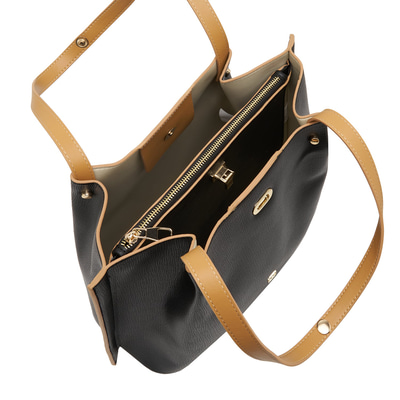 Siyah Alette Kadın Omuz Askılı Çanta