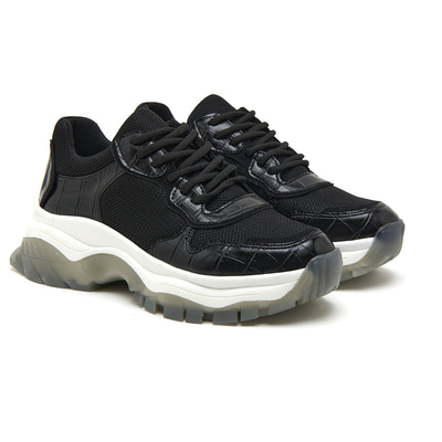 Siyah Alita Kadın Spor Ayakkabı