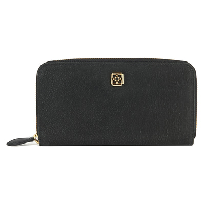 Siyah Bibiana Kadın Deri Cüzdan