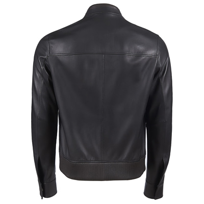 Siyah Cirocco Erkek Deri Ceket