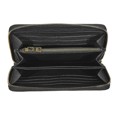 Siyah Damian Kadın Deri Cüzdan