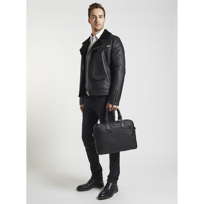 Siyah Dante Erkek Kürk Mont