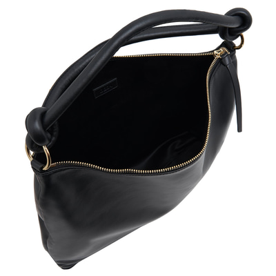 Siyah Dauer Kadın Deri Omuz Askılı Çanta