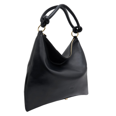 Siyah Dauer Kadın Deri Omuz Askılı Çanta