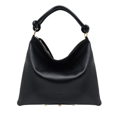 Siyah Dauer Kadın Deri Omuz Askılı Çanta