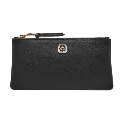 Siyah Elica Kadın Deri Cüzdan