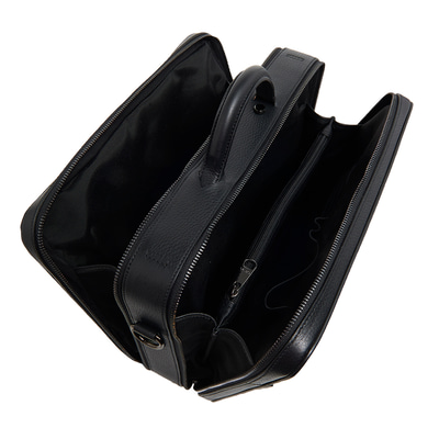 Siyah Erkek Deri Evrak Çantası