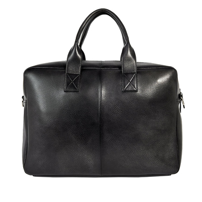 Siyah Erkek Deri Seyahat Çantası