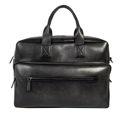 Siyah Erkek Deri Seyahat Çantası