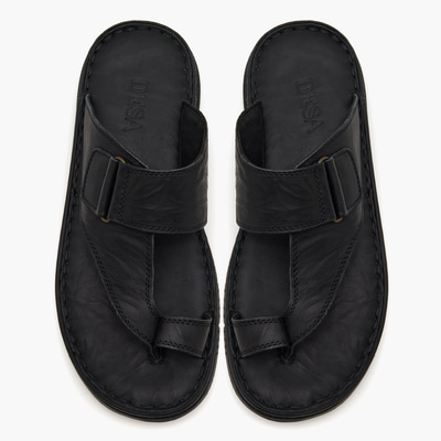 Siyah Erkek Deri Terlik