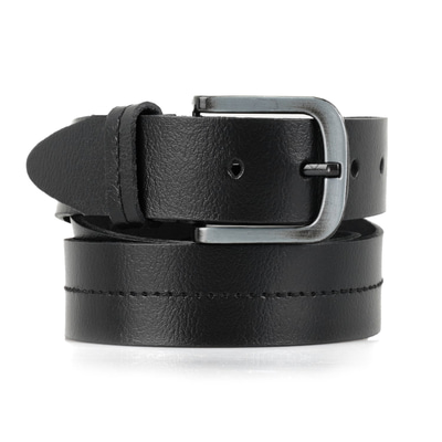 Siyah Erkek Spor Deri Kemer