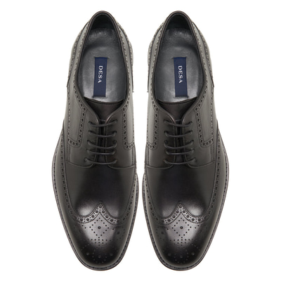 Siyah Fausto Erkek Deri Klasik Ayakkabı