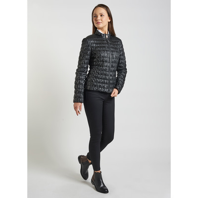 Siyah Fernanda Kadın Deri Mont