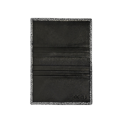 Siyah Fidel Kadın Deri Kartlık