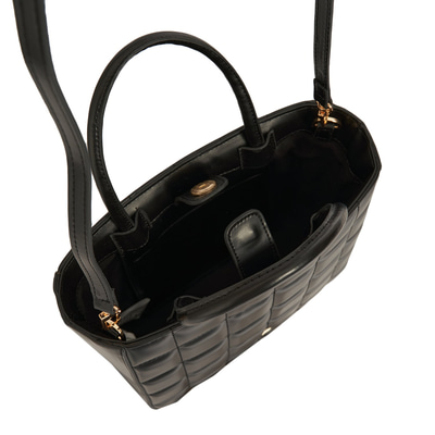 Siyah Garlen Kadın Omuz Askılı Çanta