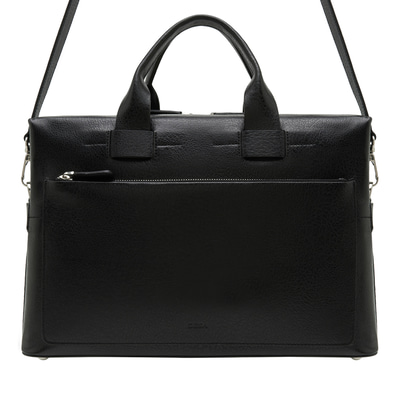 Siyah Gino Erkek Deri Evrak Çantası