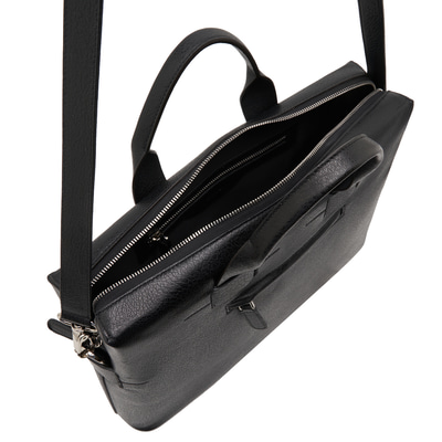 Siyah Gino Erkek Deri Evrak Çantası