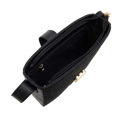 Siyah Herta Kadın Omuz Askılı Çanta