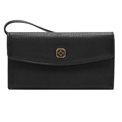 Siyah Kadın Deri Cüzdan