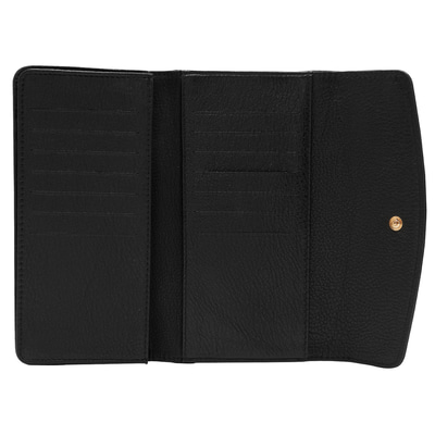 Siyah Kadın Deri Cüzdan