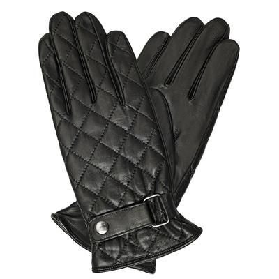 Siyah Kapitoneli Erkek Deri Eldiven