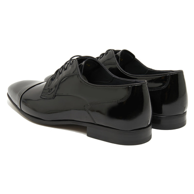 Siyah Leon Erkek Rugan Klasik Ayakkabı