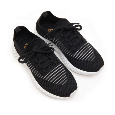 Siyah Millenia Kadın Triko Spor Ayakkabı