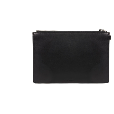 Siyah Oklu Kadın Deri Clutch