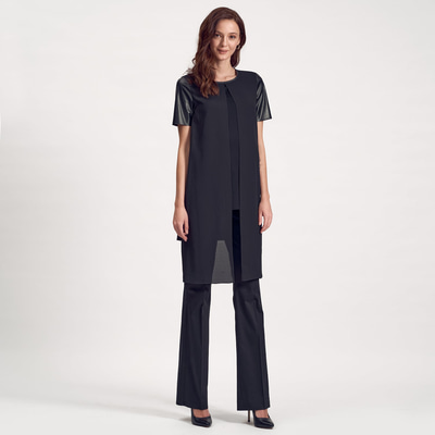 Siyah Paulene Kadın Tunik