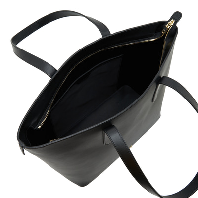 Siyah Sarah Kadın Deri Omuz Askılı Çanta