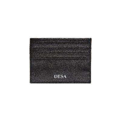 Siyah Vidal Floter Deri Kartlık