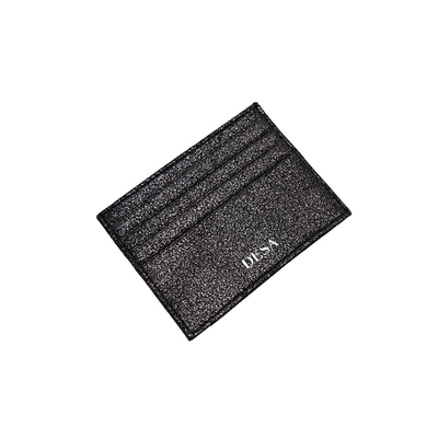 Siyah Vidal Floter Deri Kartlık