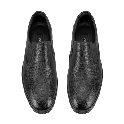 Skylar Siyah Erkek Deri Günlük Ayakkabı