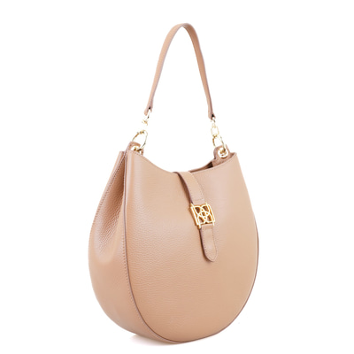 Soleil Taba Kadın Deri Omuz Çantası
